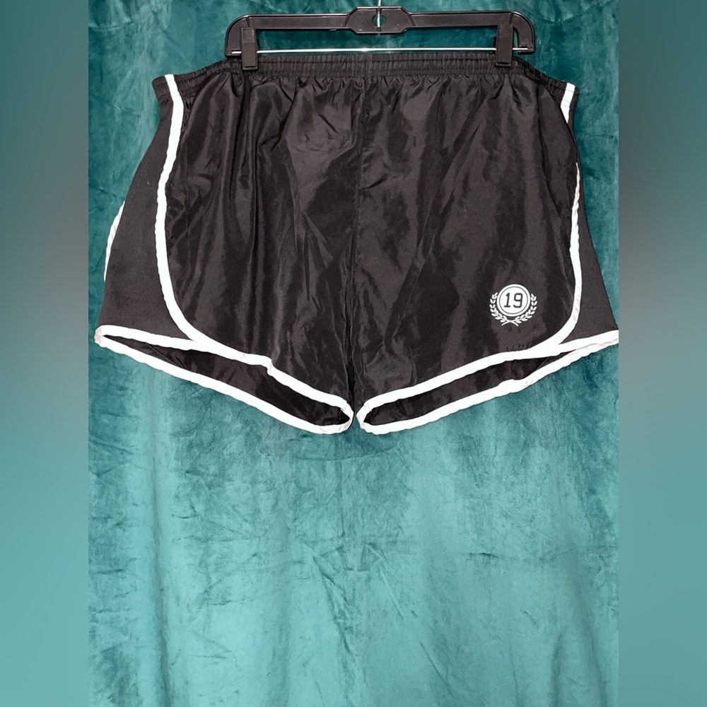 NEED GONE Josten’s class of 2019 black and white running shorts
